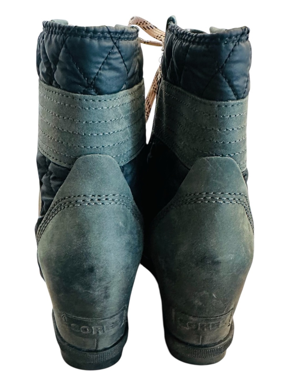 Sorel Lexie Waterproof Ledge Ankle Boot Dark Slate NWOT - Picture 7 of 10